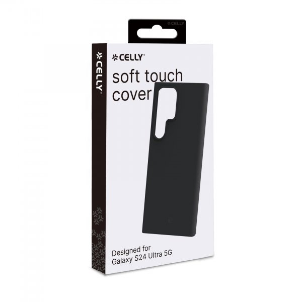 Celly Samsung Galaxy S24 Ultra Cover CROMO Sort