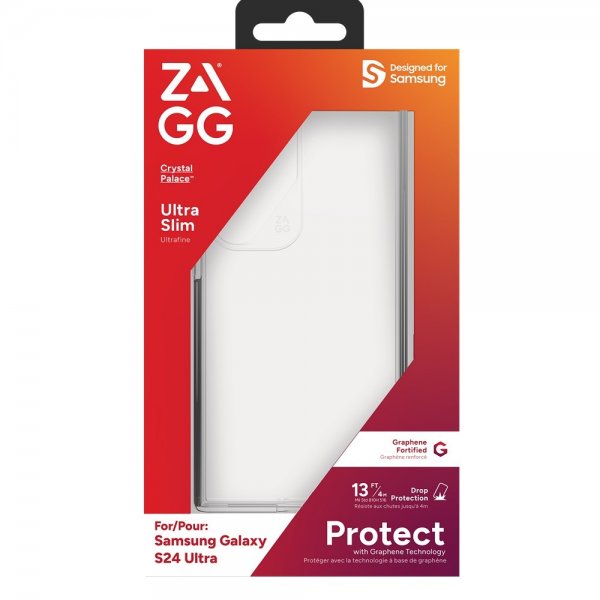 ZAGG Samsung Galaxy S24 Ultra Cover Crystal Palace Gennemsigtig