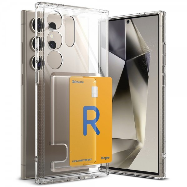 Ringke Samsung Galaxy S24 Ultra Cover Fusion Card Clear
