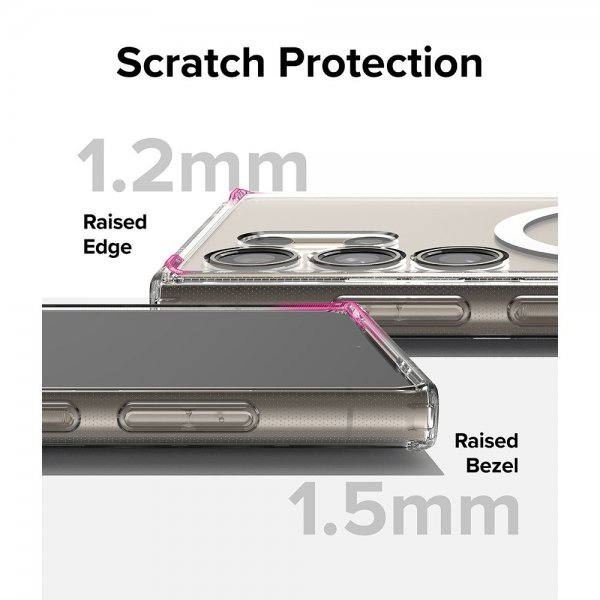 Ringke Samsung Galaxy S24 Ultra Cover Fusion Magnetic Clear