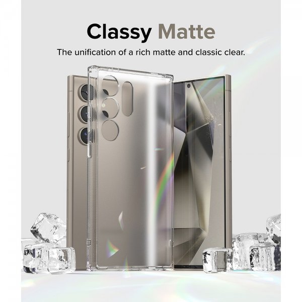 Ringke Samsung Galaxy S24 Ultra Cover Fusion Matte Clear
