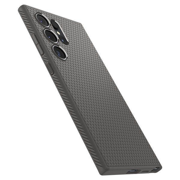 Spigen Samsung Galaxy S24 Ultra Cover Liquid Air Marble Grey