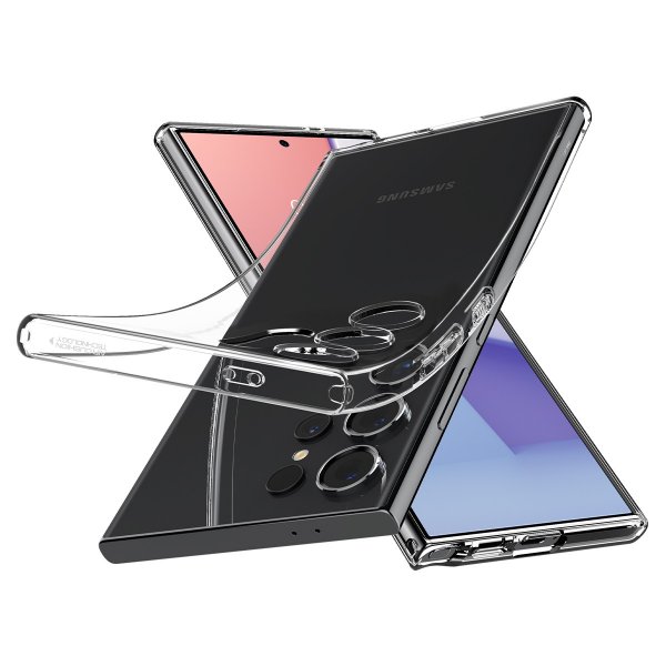 Spigen Samsung Galaxy S24 Ultra Cover Liquid Crystal Crystal Clear