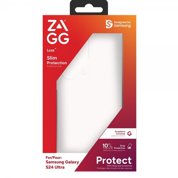 ZAGG Samsung Galaxy S24 Ultra Cover Luxe Gennemsigtig