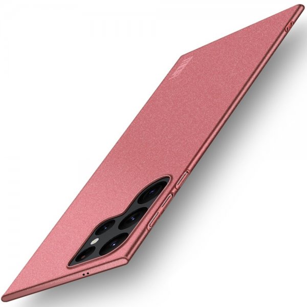 Mofi Samsung Galaxy S24 Ultra Cover Mat Shield Rød