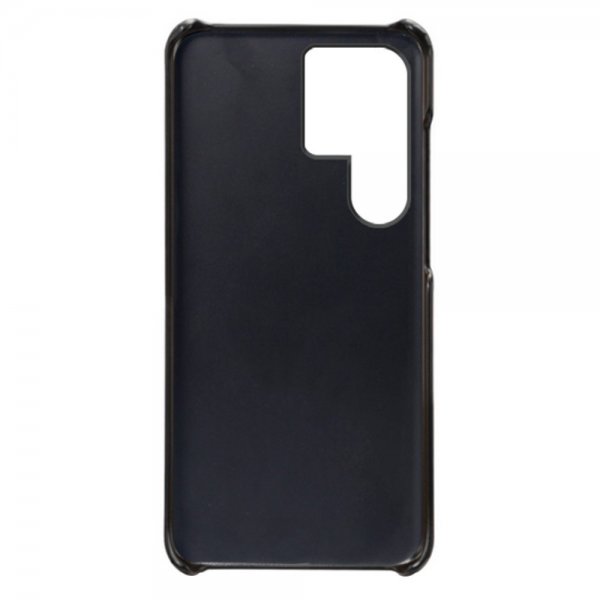 Samsung Galaxy S24 Ultra Cover med to Kortlommer Sort