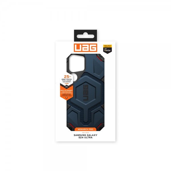 Urban Armor Gear (UAG) Samsung Galaxy S24 Ultra Cover Monarch Pro Kevlar MagSafe Mallard