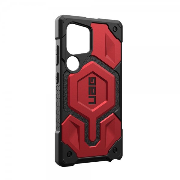 Urban Armor Gear (UAG) Samsung Galaxy S24 Ultra Cover Monarch Pro MagSafe Crimson