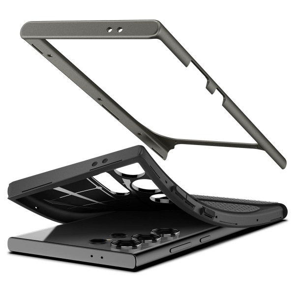 Spigen Samsung Galaxy S24 Ultra Cover Neo Hybrid Gunmetal