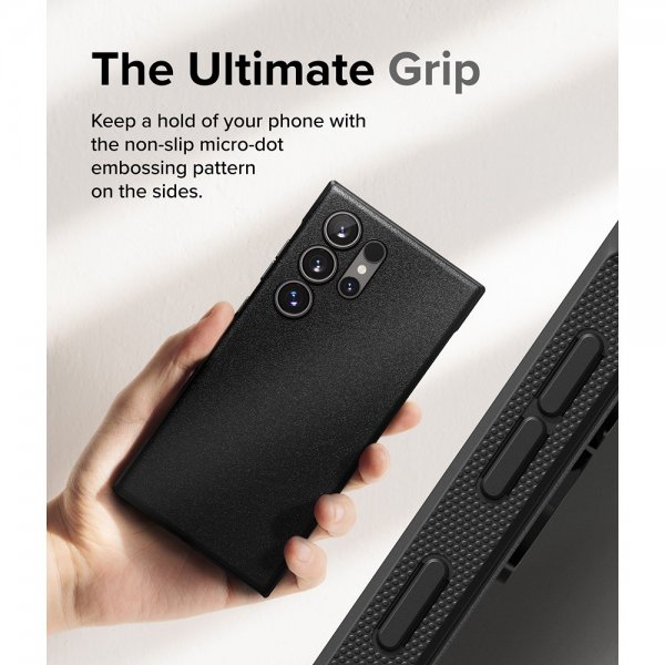Ringke Samsung Galaxy S24 Ultra Cover Onyx Sort