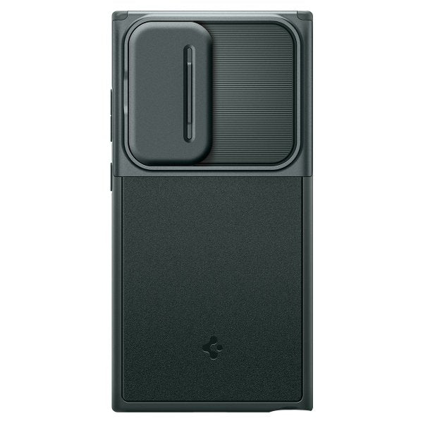 Spigen Samsung Galaxy S24 Ultra Cover Optik Armor Abyss Green