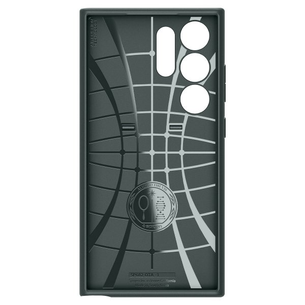 Spigen Samsung Galaxy S24 Ultra Cover Optik Armor Abyss Green