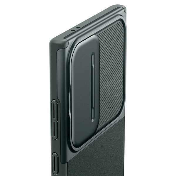 Spigen Samsung Galaxy S24 Ultra Cover Optik Armor Abyss Green