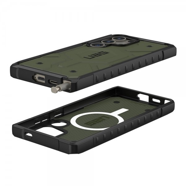 Urban Armor Gear (UAG) Samsung Galaxy S24 Ultra Cover Pathfinder MagSafe Olivengrøn