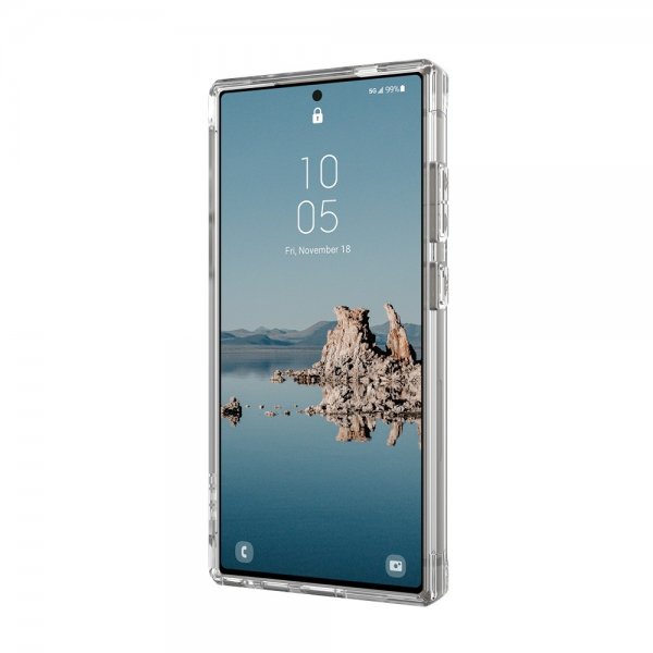 Urban Armor Gear (UAG) Samsung Galaxy S24 Ultra Cover Plyo Pro MagSafe Ice Silver