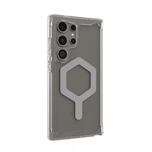 Urban Armor Gear (UAG) Samsung Galaxy S24 Ultra Cover Plyo Pro MagSafe Ice Silver