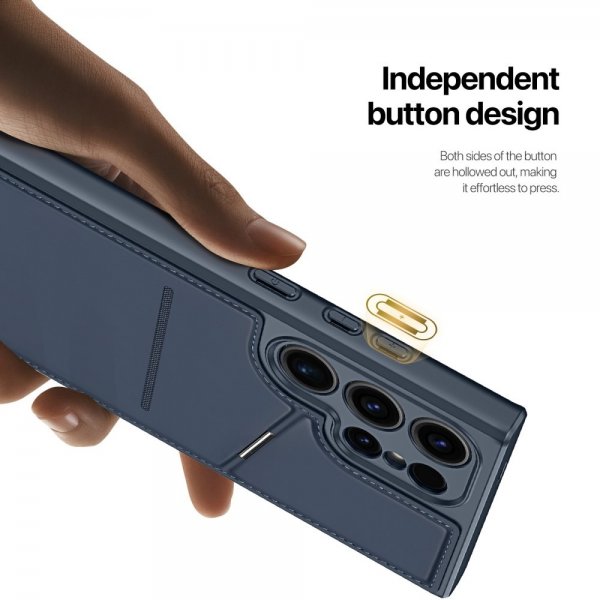 Dux Ducis Samsung Galaxy S24 Ultra Cover Rafi II Series MagSafe Blå