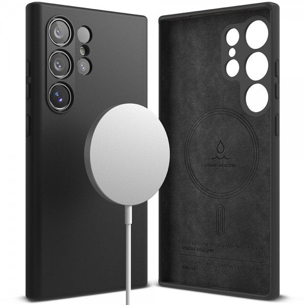 Ringke Samsung Galaxy S24 Ultra Cover Silikone Magnetic Sort