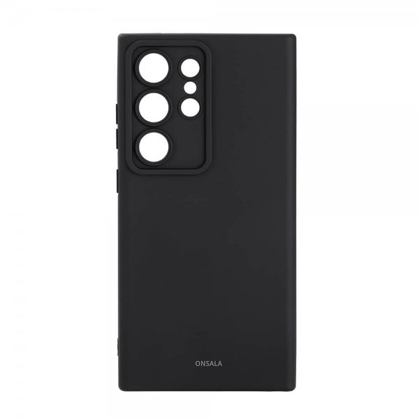 Onsala Samsung Galaxy S24 Ultra Cover Silikone Sort