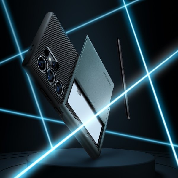 Spigen Samsung Galaxy S24 Ultra Cover Slim Armor CS Abyss Green