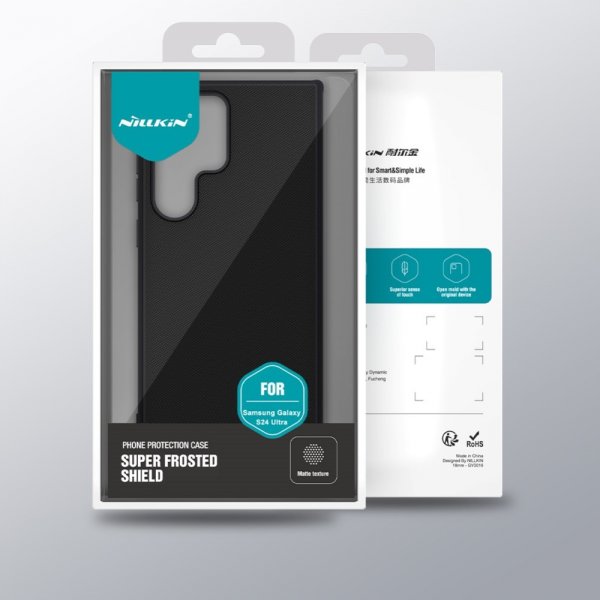 Nillkin Samsung Galaxy S24 Ultra Cover Super Frosted Shield Pro Blå