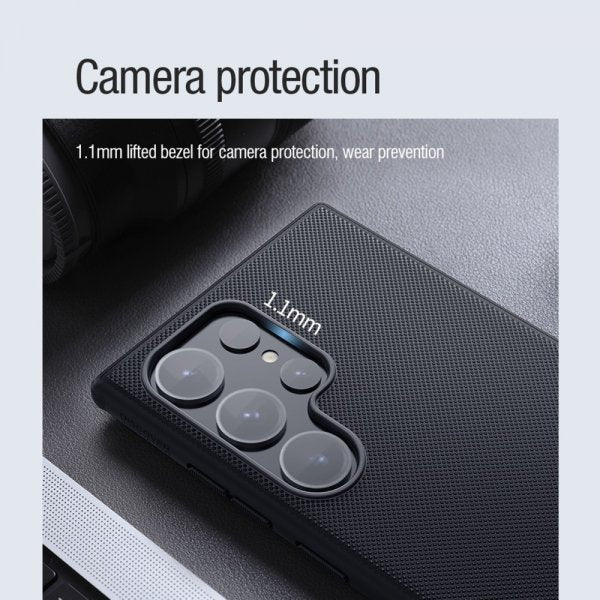 Nillkin Samsung Galaxy S24 Ultra Cover Super Frosted Shield Pro MagSafe Grøn