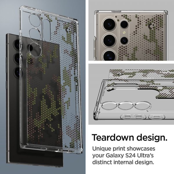 Spigen Samsung Galaxy S24 Ultra Cover Ultra Hybrid Digital Camo