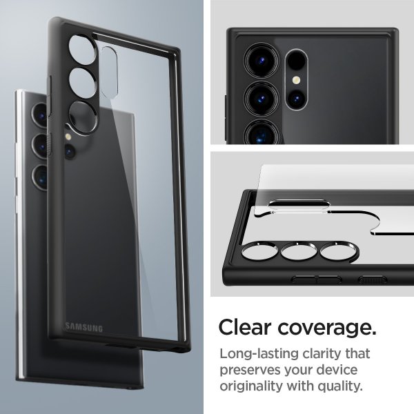 Spigen Samsung Galaxy S24 Ultra Cover Ultra Hybrid Mat Sort