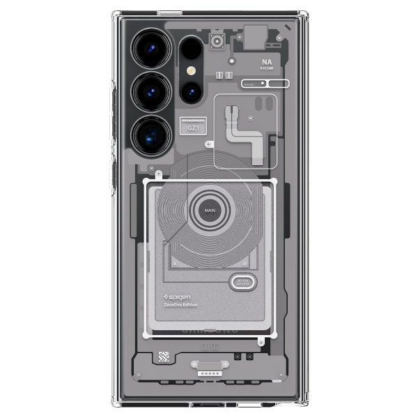 Spigen Samsung Galaxy S24 Ultra Cover Ultra Hybrid Zero One White