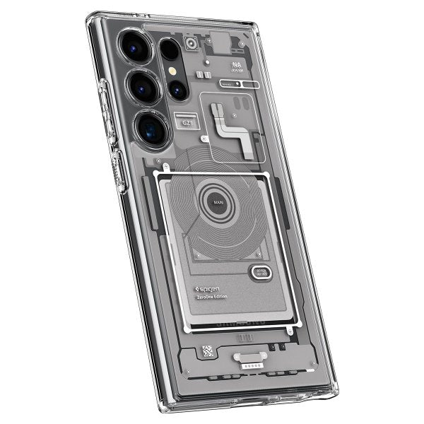 Spigen Samsung Galaxy S24 Ultra Cover Ultra Hybrid Zero One White