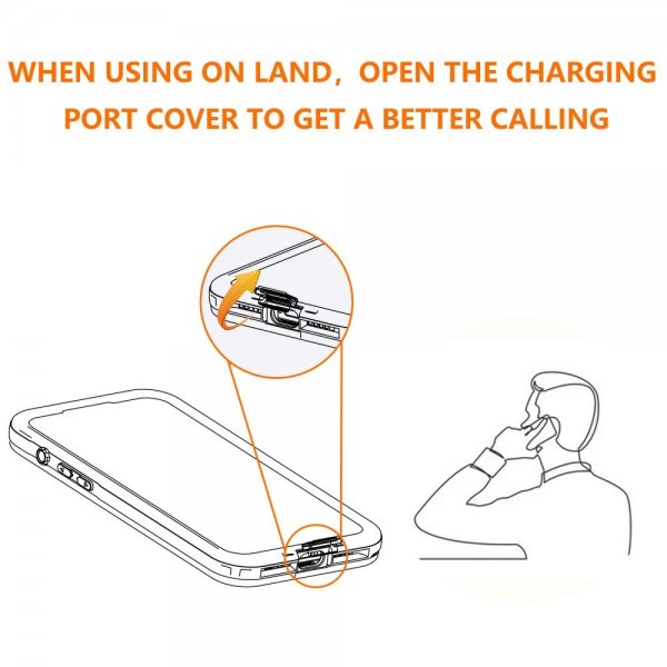 Redpepper Samsung Galaxy S24 Ultra Cover Vandtæt IP68 MagSafe Sort