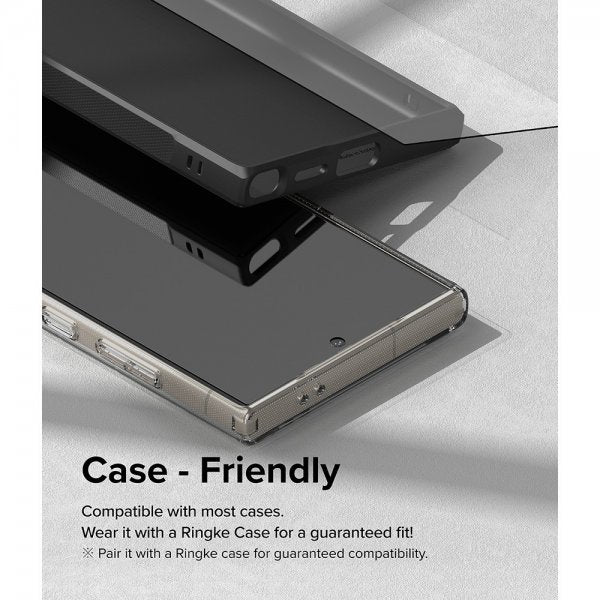 Ringke Samsung Galaxy S24 Ultra Skærmbeskyttelse Easy Slide 2-pak