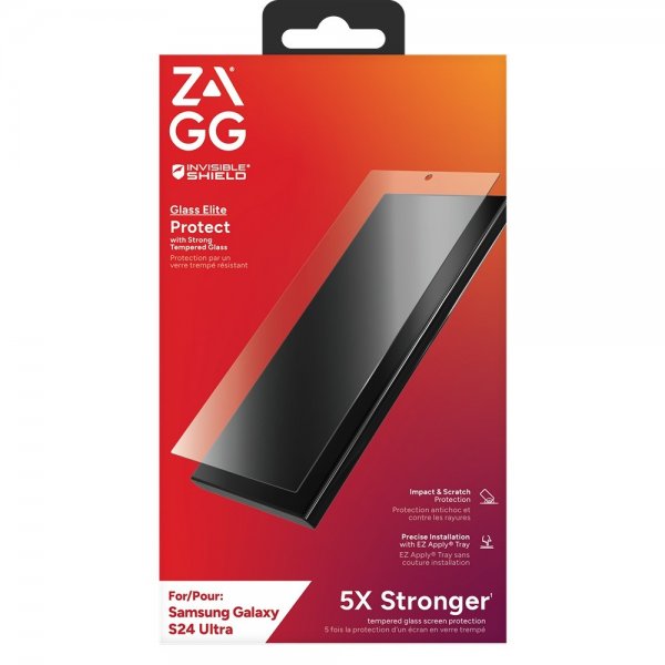 ZAGG InvisibleShield Samsung Galaxy S24 Ultra Skærmbeskyttelse Glass Elite