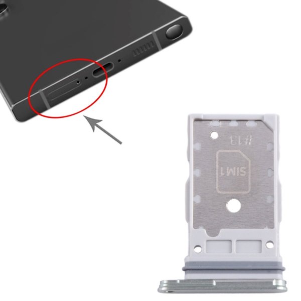 Samsung Galaxy S24/S24 Plus SIM-kortholder - Grøn