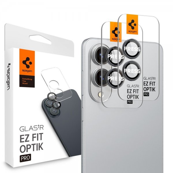 Spigen Samsung Galaxy S25 Edge Kamerabeskyttelse GLAS.tR EZ Fit Optik Pro 2-pak