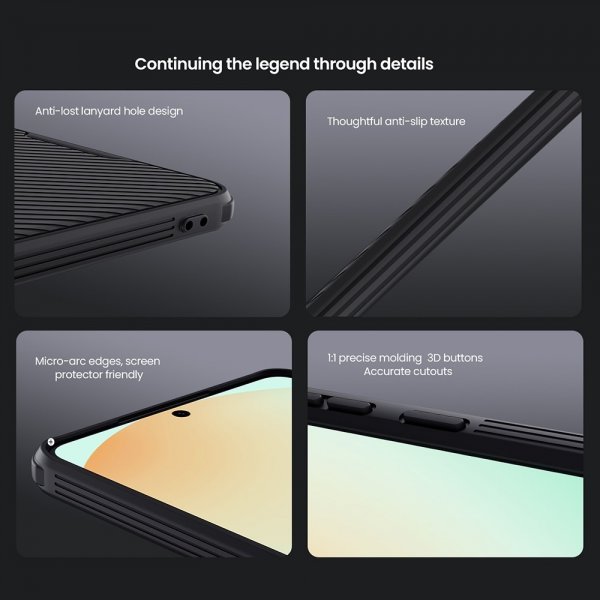 Nillkin Samsung Galaxy S25 Edge Cover CamShield Pro MagSafe Sort