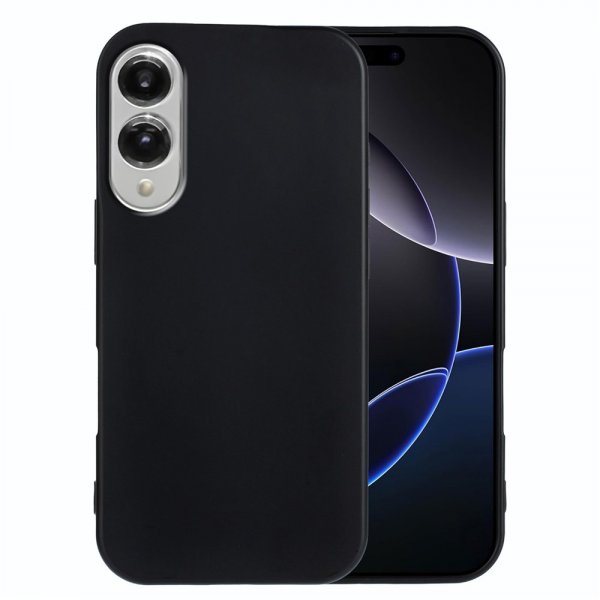 Nordic Covers Samsung Galaxy S25 Edge Cover Feather Series Raven Black
