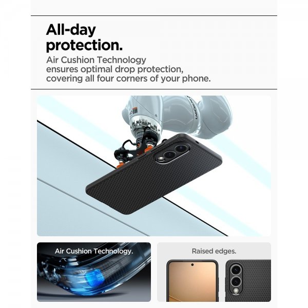 Spigen Samsung Galaxy S25 Edge Cover Liquid Air Mat Sort