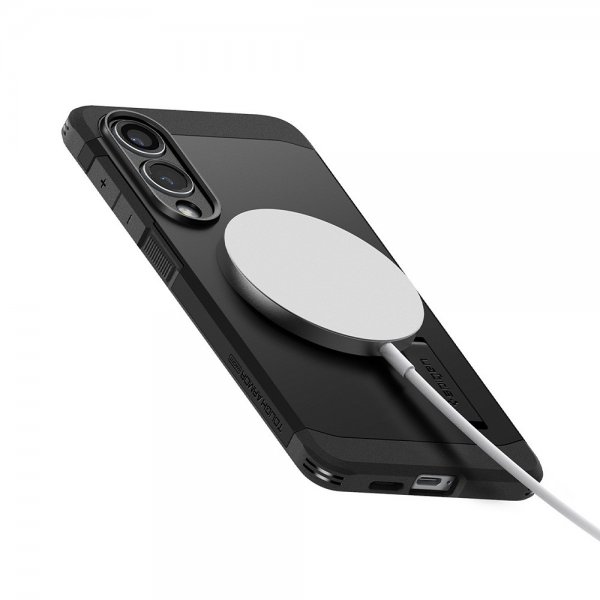Spigen Samsung Galaxy S25 Edge Cover Tough Armor MagFit Sort