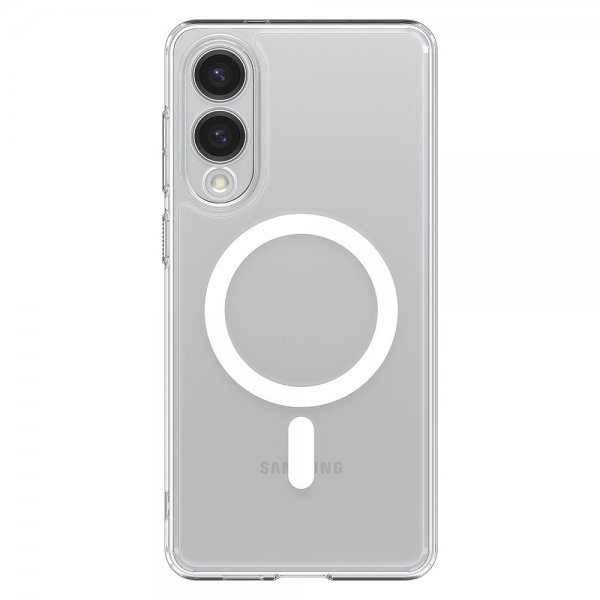 Spigen Samsung Galaxy S25 Edge Cover Ultra Hybrid MagFit Klar Hvid