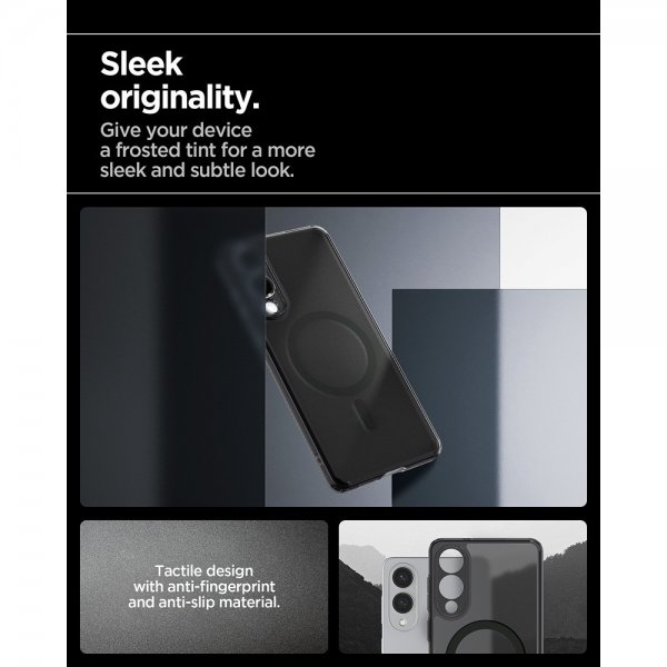 Spigen Samsung Galaxy S25 Edge Cover Ultra Hybrid MagFit Frost Black