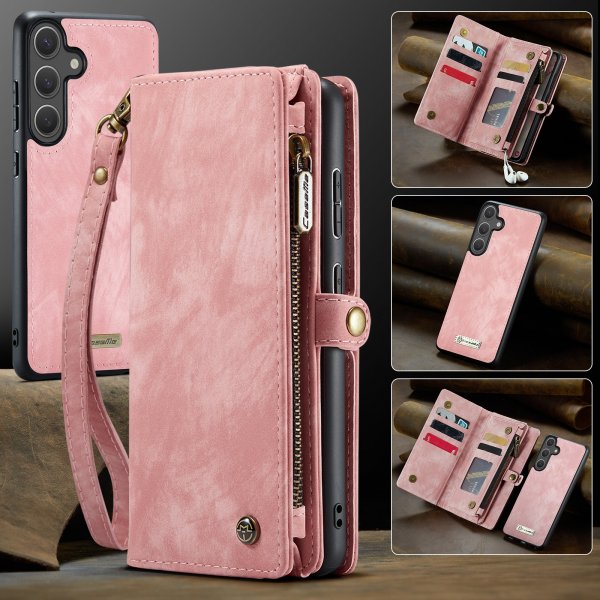 CaseMe Samsung Galaxy S25 FE Etui 008 Series Aftageligt Cover Rosa