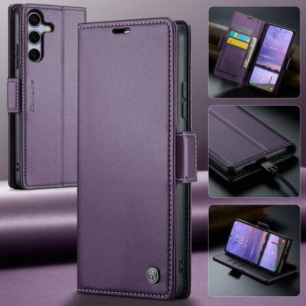 CaseMe Samsung Galaxy S25 FE Fodral 023 Series Lilla