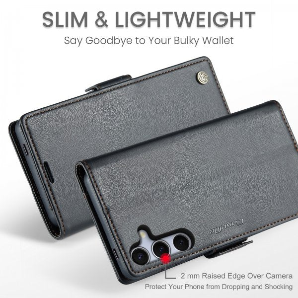 CaseMe Samsung Galaxy S25 FE Etui 023 Series Sort
