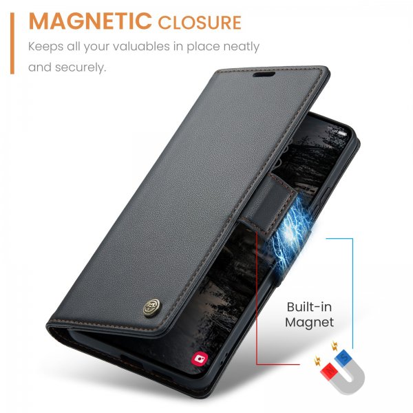 CaseMe Samsung Galaxy S25 FE Etui 023 Series Sort