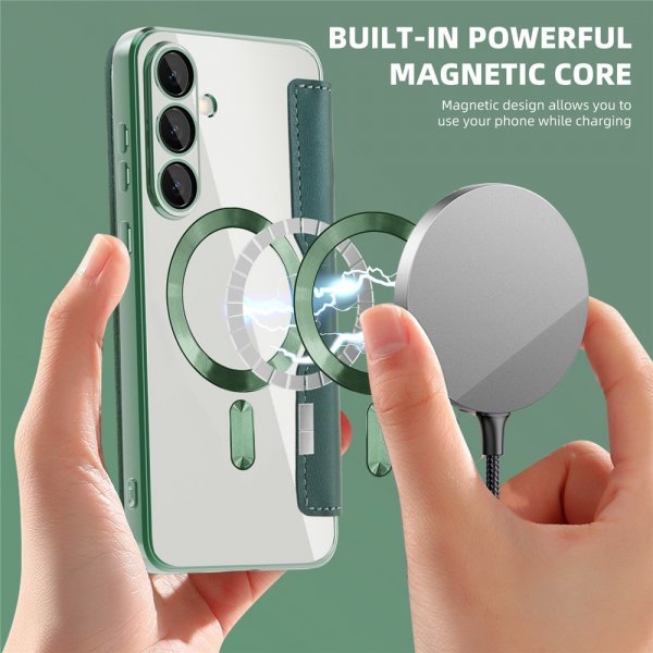 Samsung Galaxy S25 FE Cover MagSafe Grøn