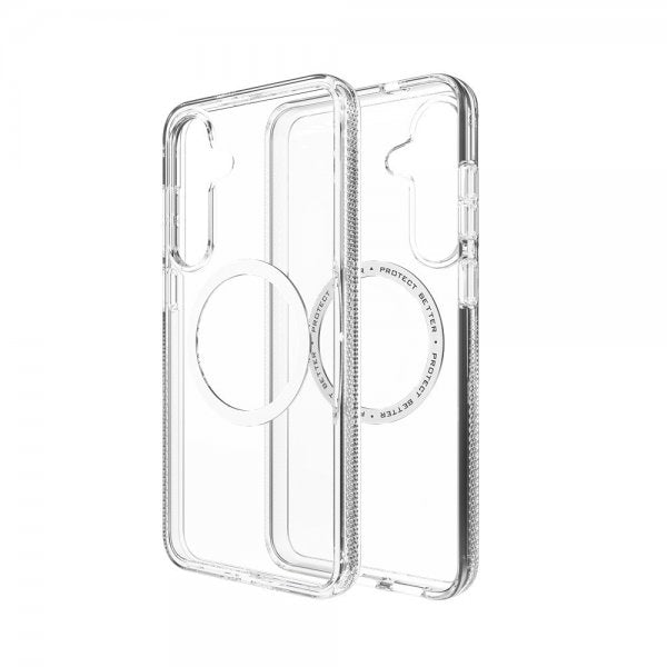 ZAGG Samsung Galaxy S25 FE Cover Crystal Palace Snap Transparent
