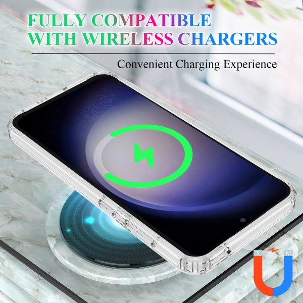 Nordic Covers Samsung Galaxy S25 FE Cover Feather Series MagSafe Transparent