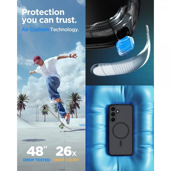 Spigen Samsung Galaxy S25 FE Cover Ultra Hybrid MagFit Frost Black