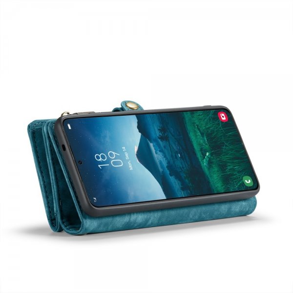 CaseMe Samsung Galaxy S25 Etui 008 Series Aftageligt Cover Blå